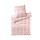Elegante Interlock Jersey Bettwäsche Lucid pfirsich-rosé 155x220 + 80x80