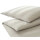 Elegante Jaquard Satin Bettwäsche En Bloc kiesel 155x220 + 80x80