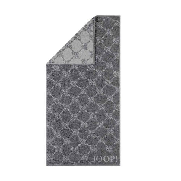 JOOP! Frottier Classic Cornflower 1611 I 77 anthrazit 50x100