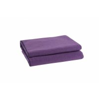 Zoeppritz Soft-Fleece Decke I 490 aubergine110x150cm