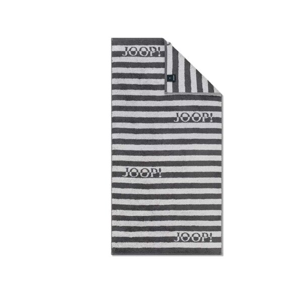 JOOP! Frottiertuch Split Stripes I stein