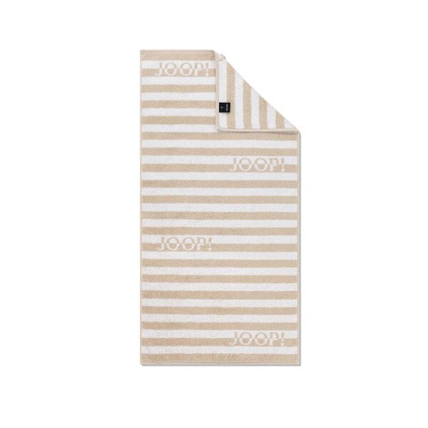 JOOP! Frottiertuch Split Stripes I natur