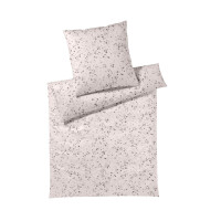 Elegante Mako Jersey Bettwäsche Pretty natur 155x220 + 80x80