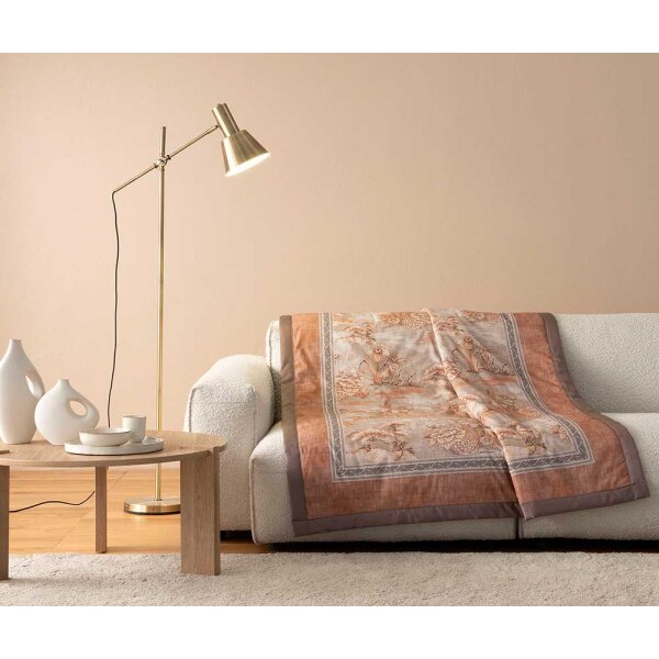 Bassetti Plaid Acquaforte 41 135x190cm EINZELSTÜCK