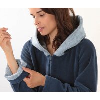 CAWÖ Home Damen Doubleface Kapuzenmantel 841