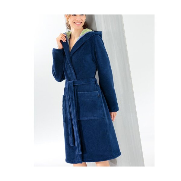CAWÖ Home Damen Kapuzenbademantel 845