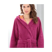 CAWÖ Home Damen Kapuzenbademantel 845