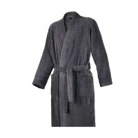 JOOP! Bademantel Herren Kimono 1647 I 767 anthrazit 50/52