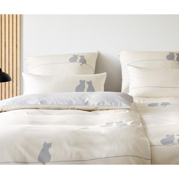 Elegante Comfort Satin Bettwäsche You & Me