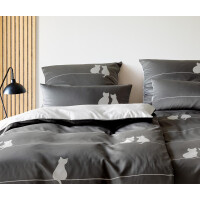 Elegante Comfort Satin Bettwäsche You & Me