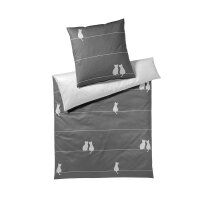 Elegante Comfort Satin Bettwäsche You & Me