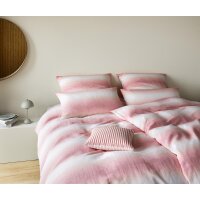 Elegante Halbleinen Bettwäsche Layer
