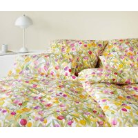 Elegante Interlock Jersey Bettwäsche Tulpen