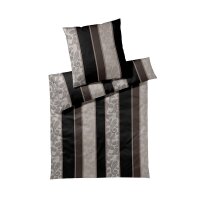 JOOP! Comfort Satin Bettwäsche Paisley Stripes
