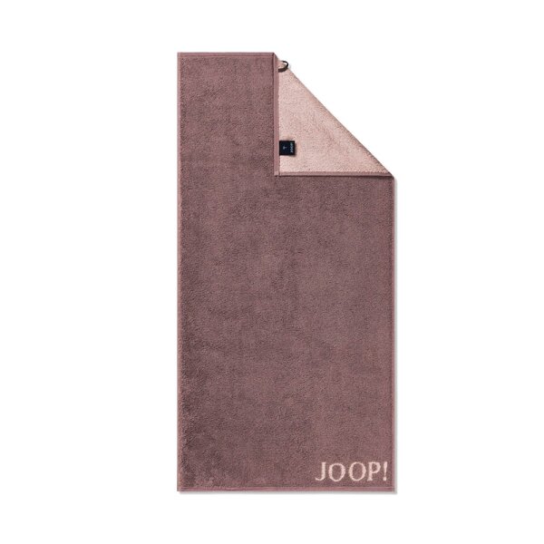 JOOP! Frottiertuch Contour Doubleface Uni I mauve