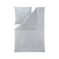 Estella Mako Jersey Bettwäsche Pippa I grau 80x80+135x200cm