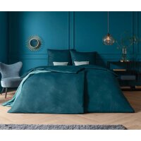 Estella Mako Jersey Bettwäsche Pippa I petrol...