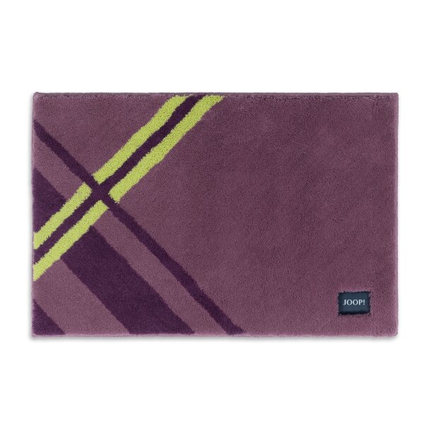 JOOP! Badteppich Checks 288 302 mauve 70x120