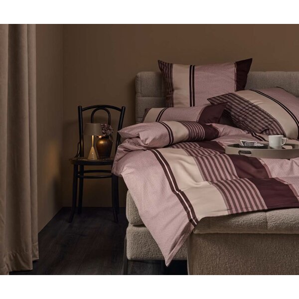  JOOP! Comfort Satin Bettwäsche Herringbone Stripes